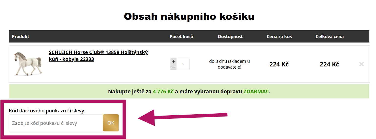 Jak použít slevový poukaz na Shopcom.cz